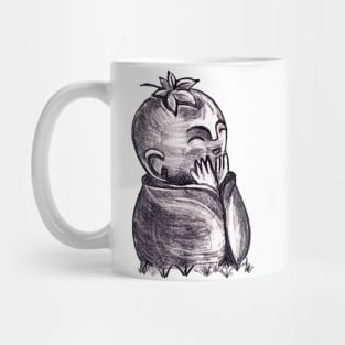 Sketch - monk statue Mug